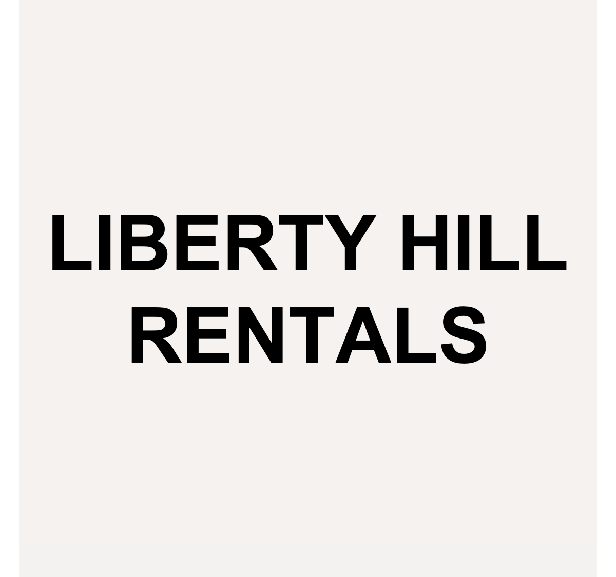 Liberty Hill Rentals